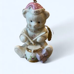 1999 Lenox Bear Drummer Ornament